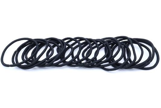 Liana - 20-Pak Black Only Hair Elastics