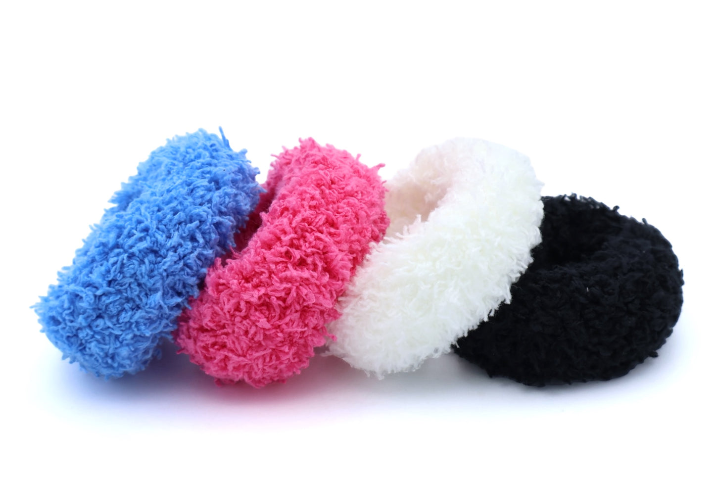 Keira - 4-Pak Soft & Fuzzy Hair Elastics