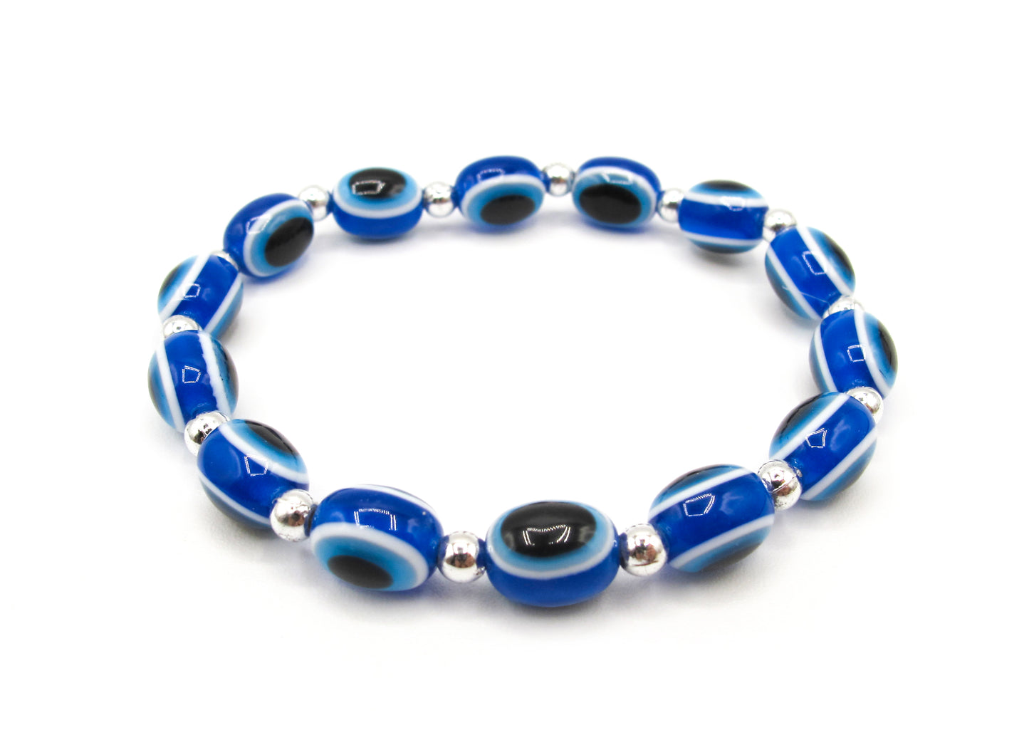 Jenny - Evil eye bracelet and earring set