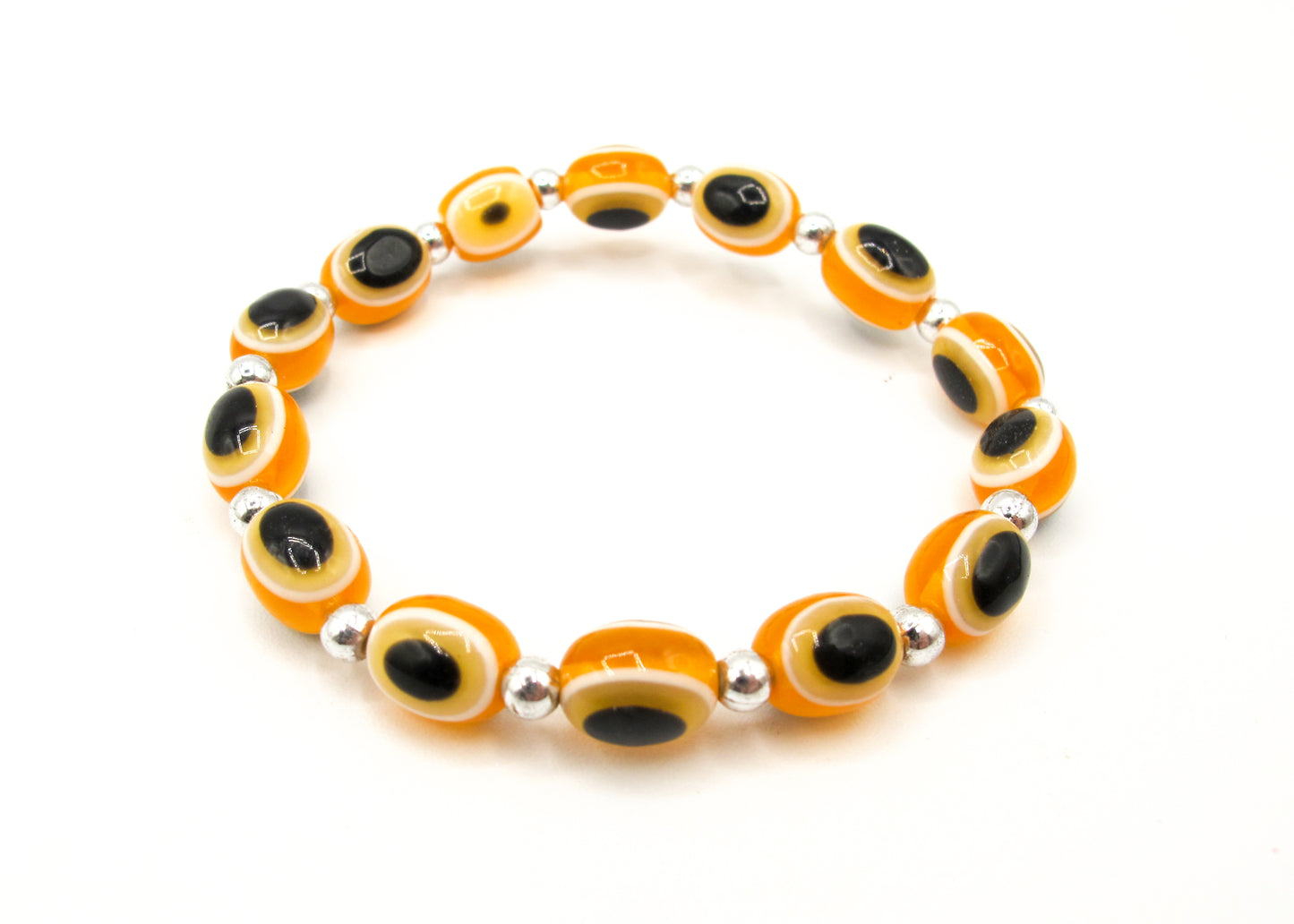 Jenny - Evil eye bracelet and earring set