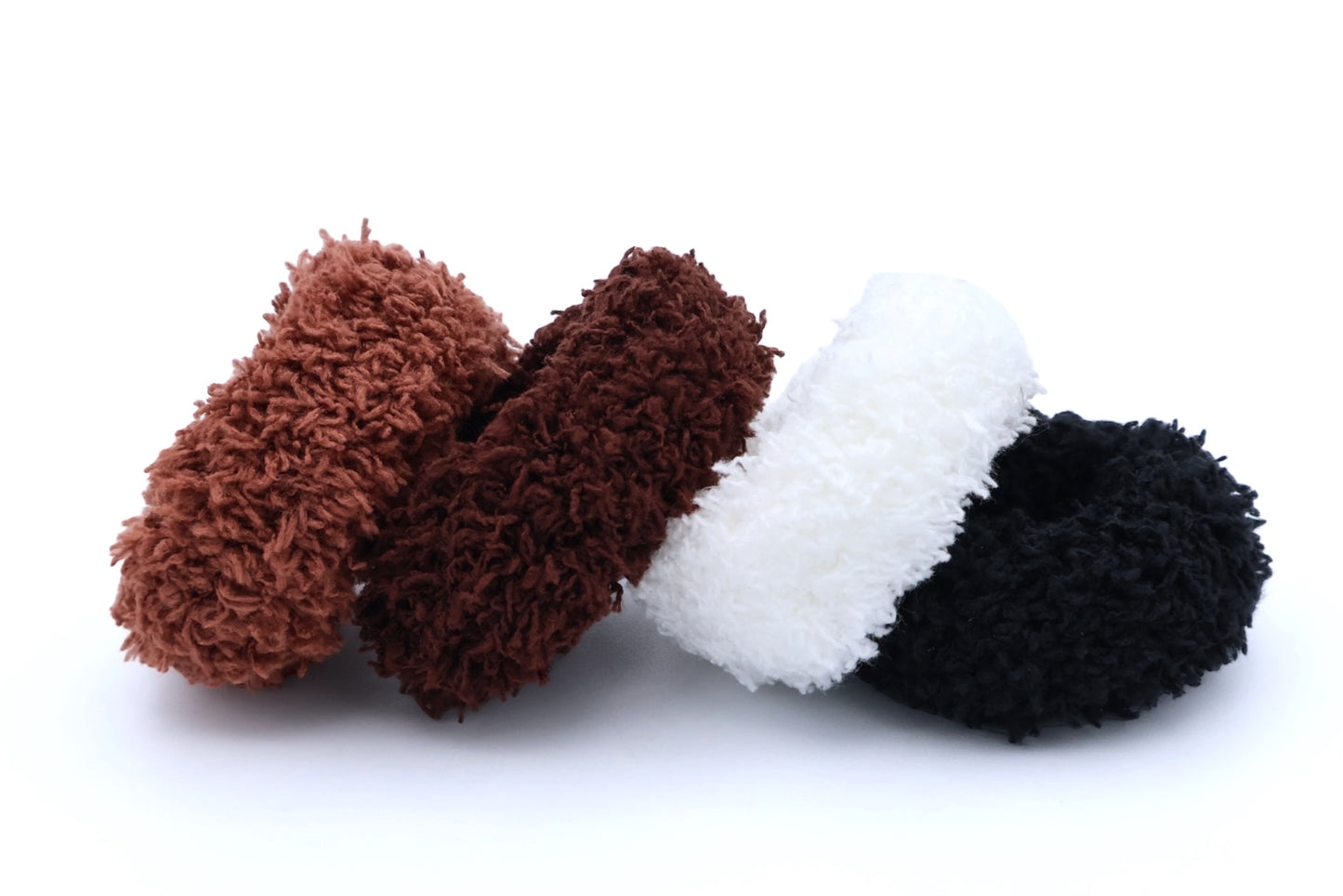 Keira - 4-Pak Soft & Fuzzy Hair Elastics