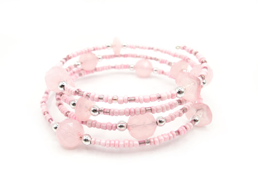 Jenna - Bracelet en perles spirales