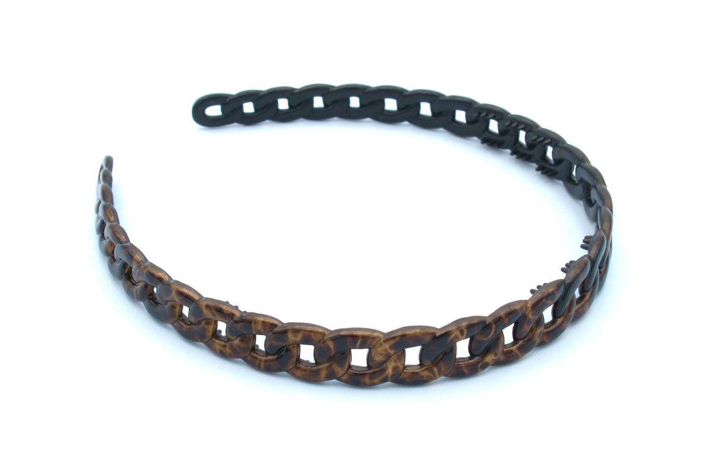 Rachel - 2 pack chain-link plastic hairbands