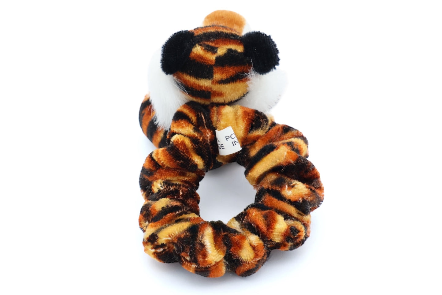 Liza - Plush Mini-Tiger Scrungi/Ponytailer - Only A Few Left!